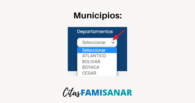 Indica el Municipio para ver el directorio medico famisanar